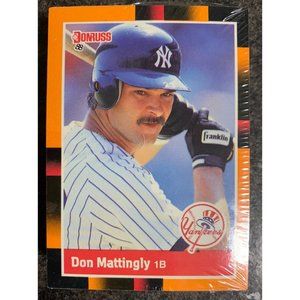 1988 Donruss Baseball's Best #1 Don Mattingly FACTORY SEALED PACK of 56 cards